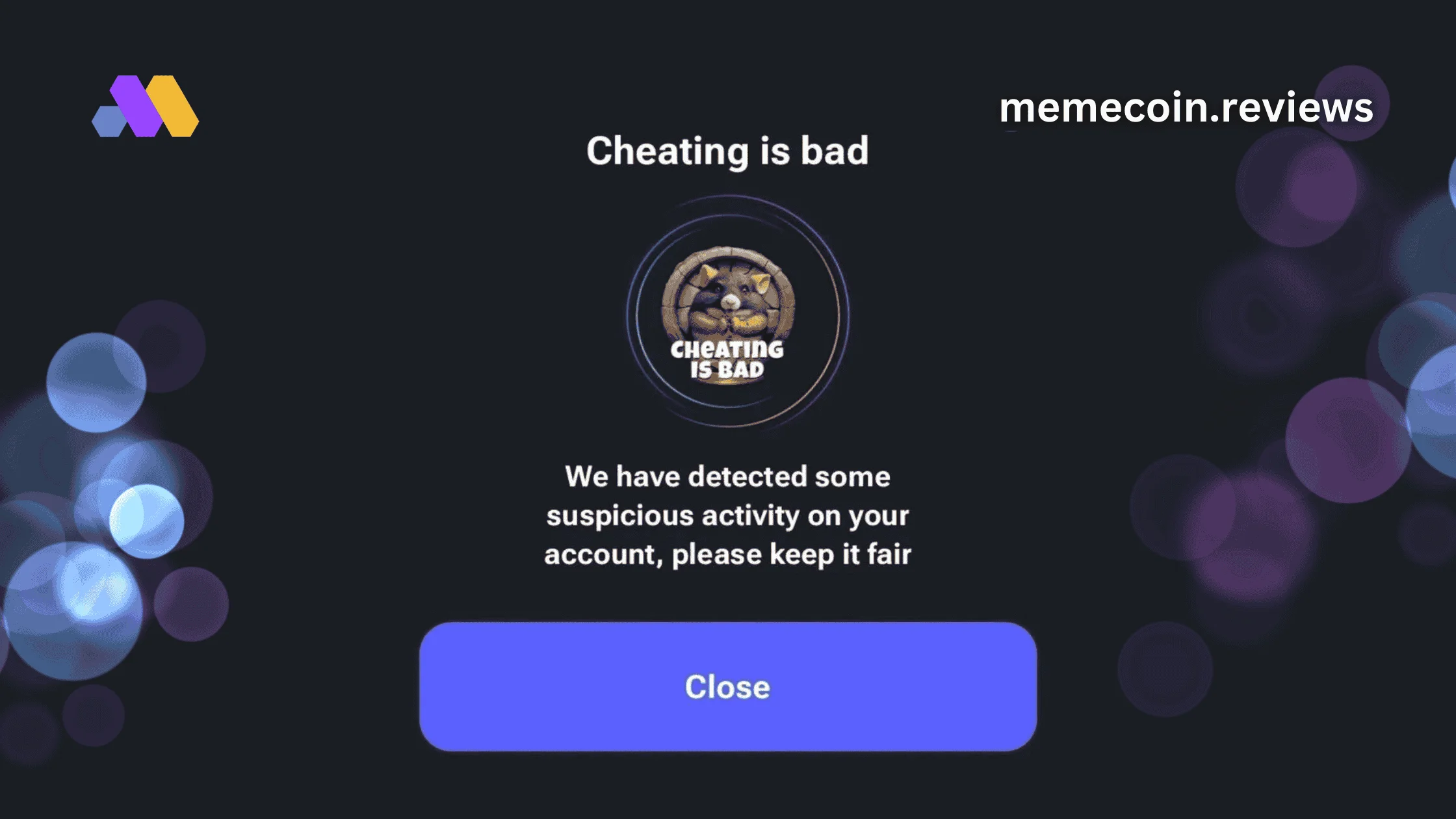 Hamster Kombat cheating