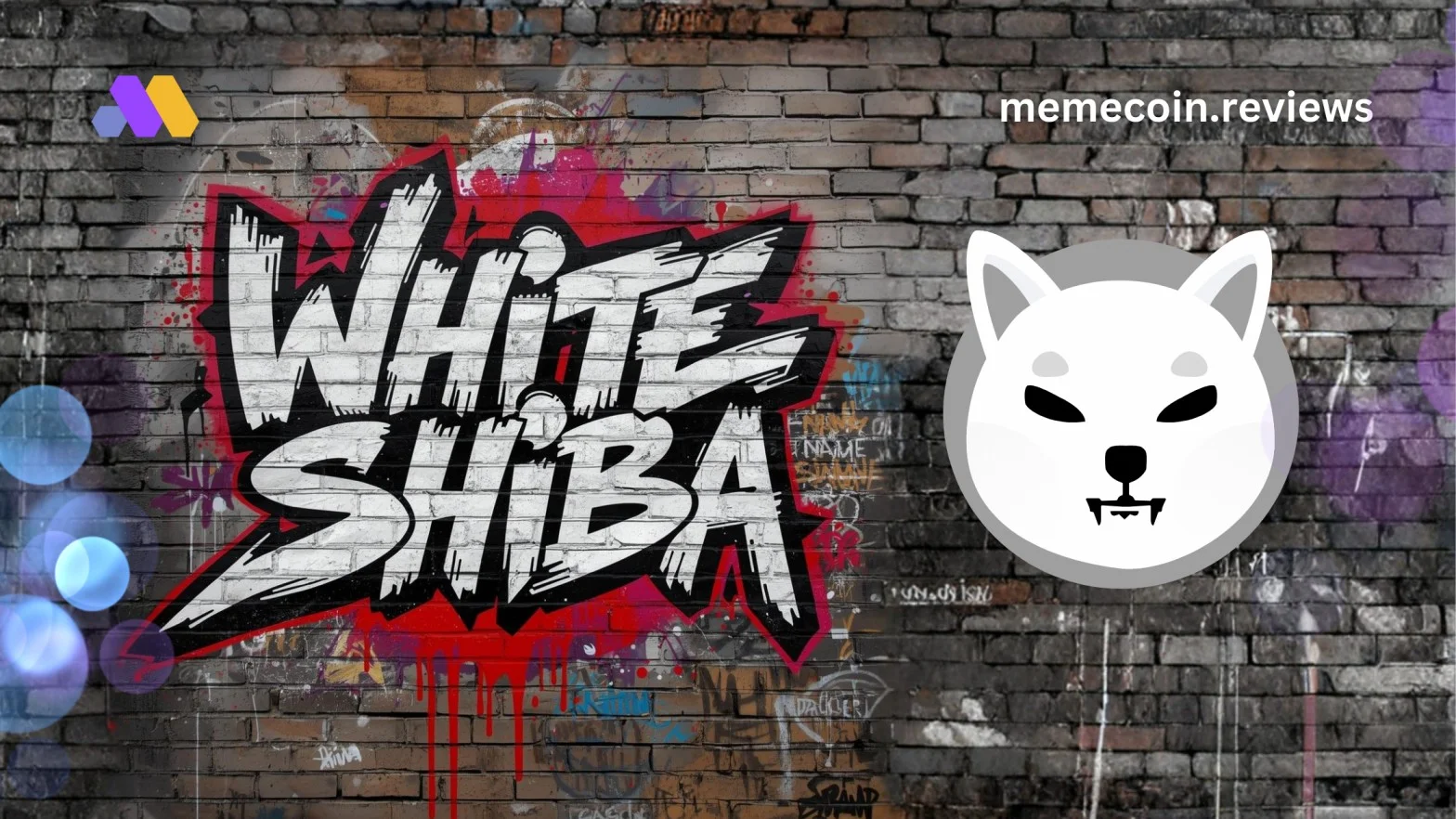White Shiba meme coin